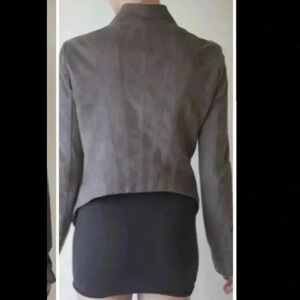 BCBGMaxazria Misty Morning Poly Moto Jacket Size S